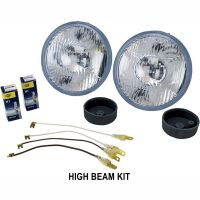 Hella 5-3/4" Round ECE High Beam H1 Headlamp Your choice of Bulb, Kit or Single